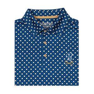 BARSTOOL GOLF FLORAL PRINTED POLO Men’s Large NEW